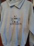 Мъжка спортна блуза Nino Cerruti памук с яка голям размер