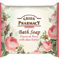 сапун с дамаска роза и масло от шеа, снимка 1 - Козметика за тяло - 15429687