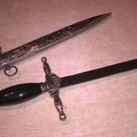нож сабя-кама с ножница-метални-38х11см-внос швеицария, снимка 7 - Колекции - 23651655