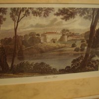 " Пеизаж " - ретро картина от Англия в старинна рамка , снимка 1 - Картини - 21346680