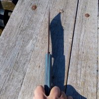 Старинен нож, снимка 7 - Антикварни и старинни предмети - 17998850