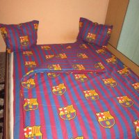 Спален комплект на Ман.Ю,Реал М или Барселона - за приста или спалня, снимка 7 - Спално бельо - 20110785