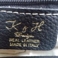 Маркова чанта   ест.кожа производство Италия, снимка 7 - Чанти - 14796606