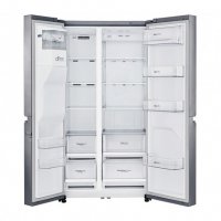 Хладилник с фризер LG GSL760PZXV*** , 601 l, F , No Frost , Инокс, снимка 4 - Хладилници - 23654858