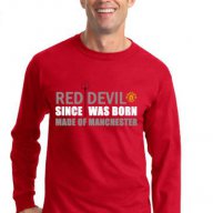 Уникални фенски блузи Манчестър Юнайтед / Manchester United Red Devils Поръчай модел По Твой дизайн!, снимка 2 - Тениски - 11860578
