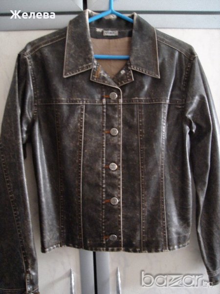 дамско кожено яке - еко кожа, снимка 1