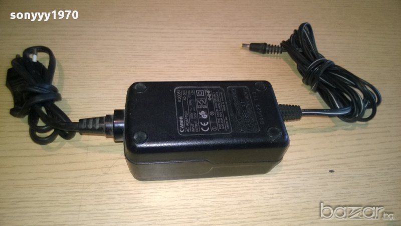 canon 13.5v/1amper-захранващ адаптер-внос швеицария, снимка 1