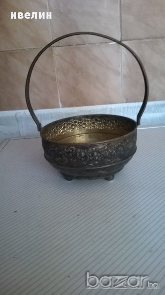 стара посребрена купичка, снимка 1