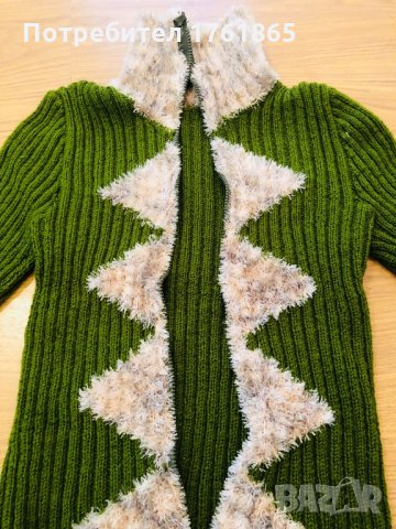 Ръчно плетена жилетка, НОВА, снимка 2 - Жилетки - 22758210