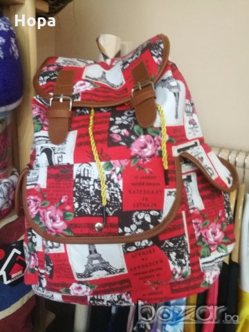 Ранички от плат. Последен 1 брой. , снимка 4 - Чанти - 18584433