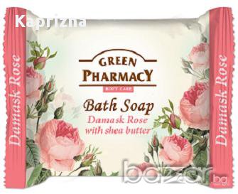 сапун с дамаска роза и масло от шеа, снимка 1 - Козметика за тяло - 15429687