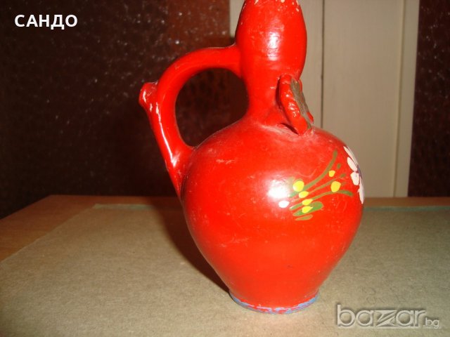 Стари глинени съдове  ТРОЯНСКА КЕРАМИКА - 3 броя, снимка 3 - Антикварни и старинни предмети - 19444553