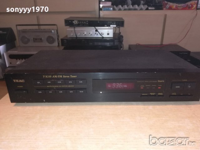 teac t-x110 tuner-внос англия, снимка 4 - Ресийвъри, усилватели, смесителни пултове - 20763943