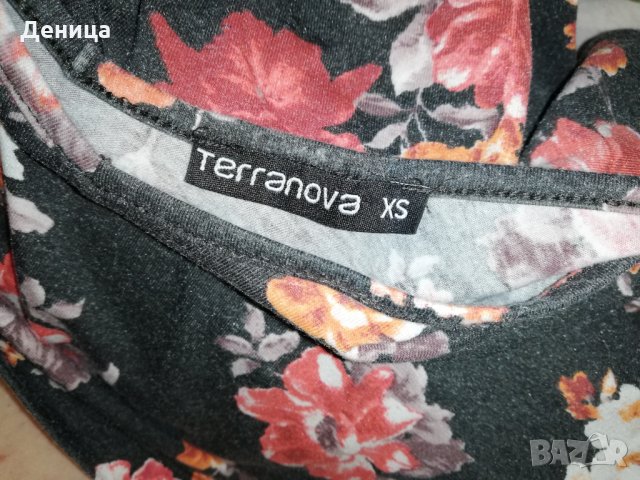 Рокля/туника с цветя, снимка 3 - Рокли - 25583551