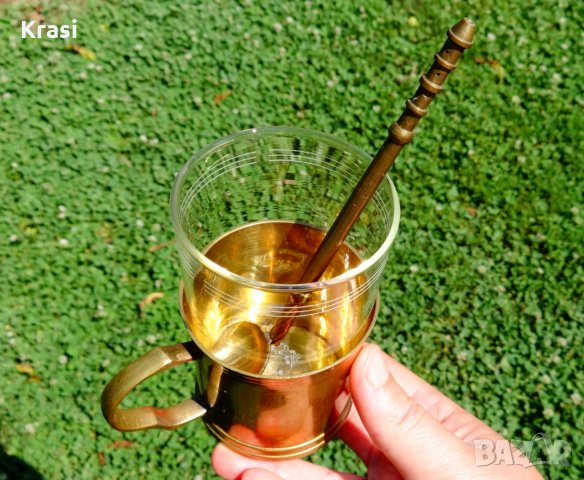 Коктейлни лъжици от бронз. , снимка 5 - Прибори за хранене, готвене и сервиране - 25847699