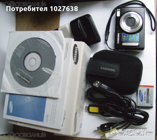 Samsung L310W - комплект , снимка 1 - Фотоапарати - 10863735