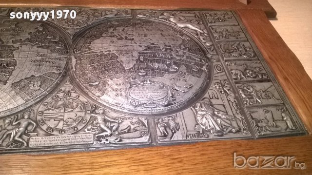 sold out//ПОРЪЧАНА-Масивна картина-олово/дърво 95/57см-внос швеицария, снимка 9 - Антикварни и старинни предмети - 16707329