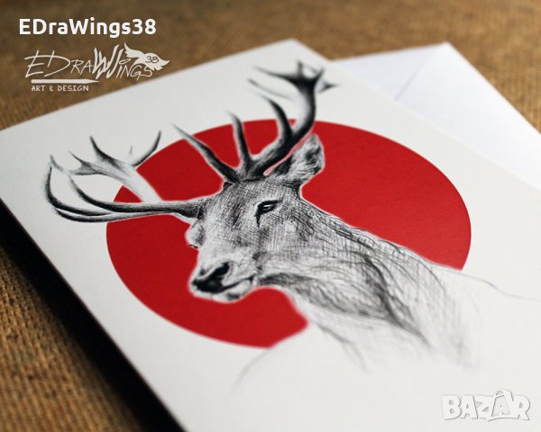 Картичка "Елен", снимка 3 - Други - 22844138