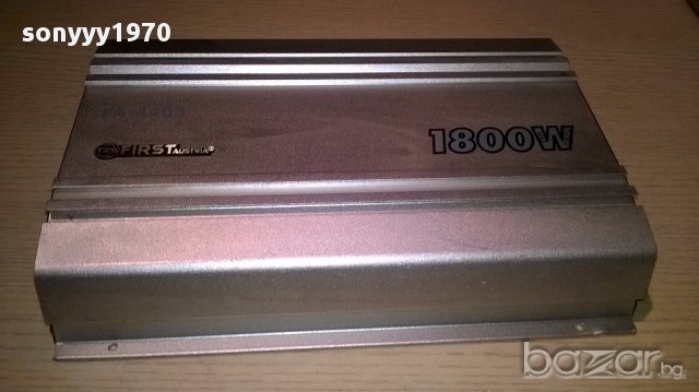 First fa-4403 austria 1800watts/4 chanel-внос швеицария, снимка 3 - Аксесоари и консумативи - 13388456