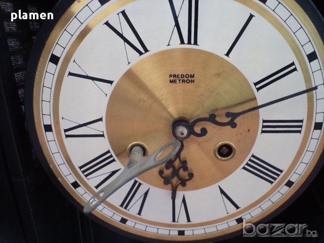Стенен механичен часовник, снимка 3 - Антикварни и старинни предмети - 17218411