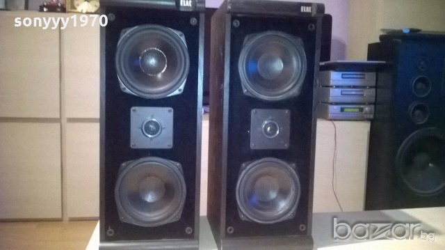 Elac el80-made in west germany-2х110w/4/8ohms-2бр-внос швеицария, снимка 2 - Тонколони - 18532737