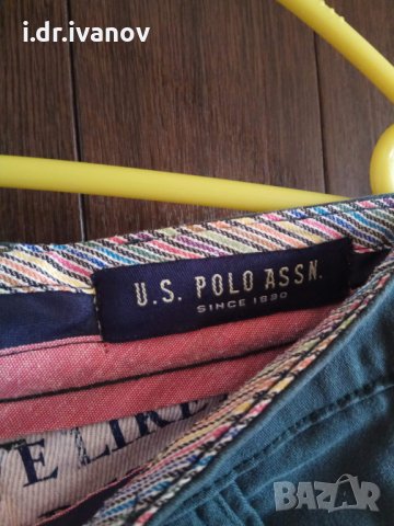 зелен панталон марка U.S.Polo размер 30, снимка 3 - Панталони - 22825361
