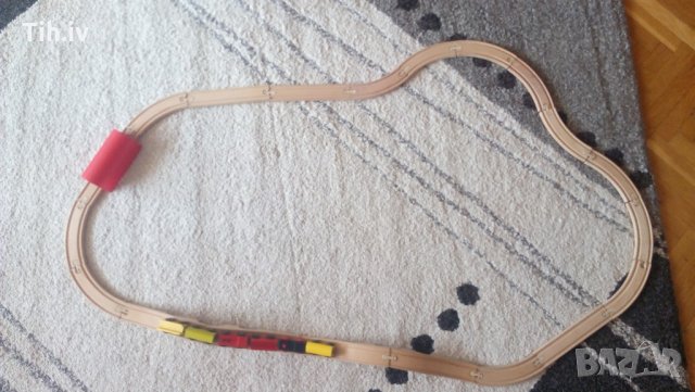 Детско дървено влакче , снимка 3 - Коли, камиони, мотори, писти - 21941006