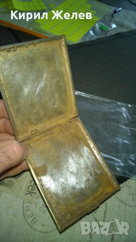 Старинна метална ТАБАКЕРА, снимка 4 - Колекции - 23155963