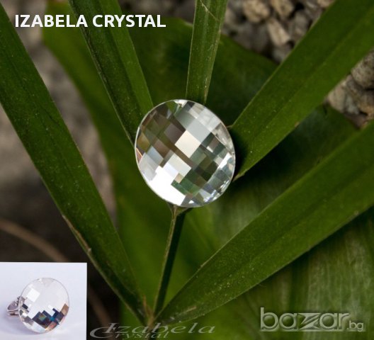 Пръстен Сваровски ''chessboard'' Swarovski , снимка 9 - Пръстени - 11341140