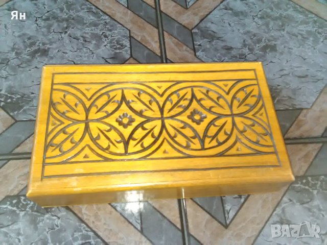  Красива Стара Дървена Кутийка , снимка 2 - Антикварни и старинни предмети - 26134132