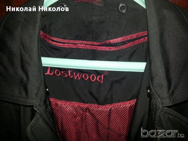 Мъжко яке полушуба черна с подвижна подплата , снимка 3 - Якета - 13357020