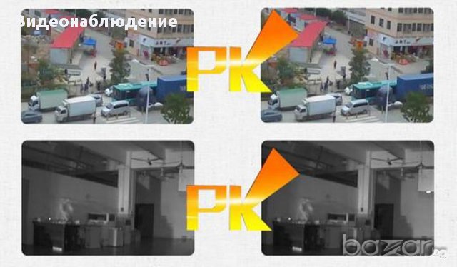 1200tvl 1/4" HD IR LED IR-CUT 6 Array Охранителна Ден/Нощ Камера. Удароусточива. Водоустойчива., снимка 14 - Камери - 10962201