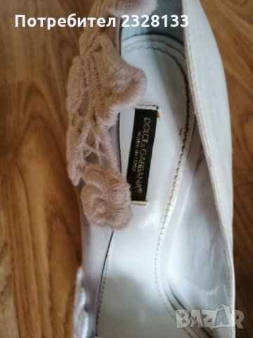 Оригинални дамски обувки DOLCE & GABBANA, снимка 4 - Дамски елегантни обувки - 25964948