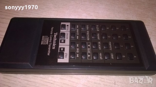 technics cd remote-made in japan-внос швеицария, снимка 9 - Ресийвъри, усилватели, смесителни пултове - 21820622