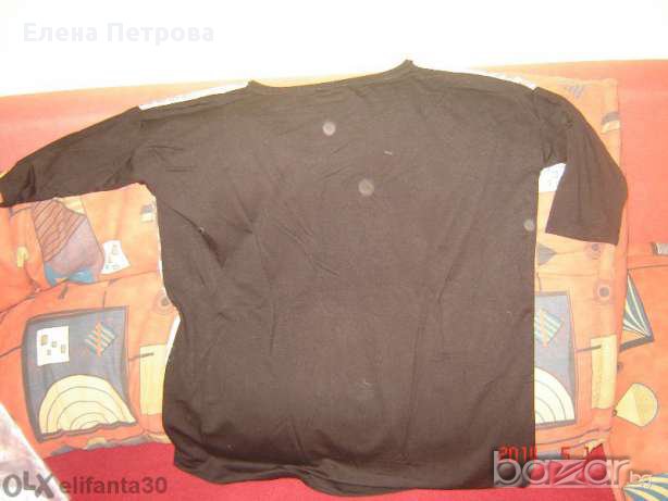 Нова уникална блуза в черно и бяло 34/36размер, снимка 5 - Тениски - 17805726