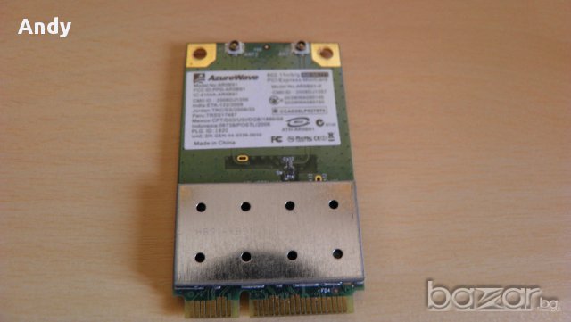  Wi-Fi мрежови карти 5 разл. модела : Wireless 802.11a/b/g на снимките , снимка 9 - Видеокарти - 11116822