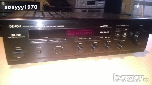 denon dra-585rd-stereo receiver-190watts-made in germany-внос швеицария, снимка 2 - Ресийвъри, усилватели, смесителни пултове - 9841168