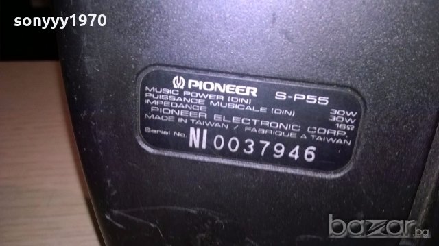 Pioneer-2бр тонколони-18х15х10см-внос швеицария, снимка 6 - Тонколони - 19073957