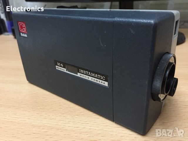 Kodak M4 Instamatic Movie Camera *made in USA*, снимка 7 - Камери - 24229714