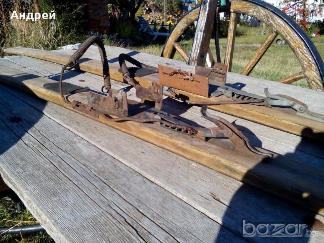 Стари ски, снимка 7 - Антикварни и старинни предмети - 19573669