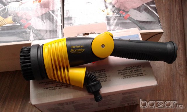 Промо! Scrubby почистваща машина със 7 накрайника, зарядно-Нови за подарък!, снимка 2 - Прахосмукачки - 15629012