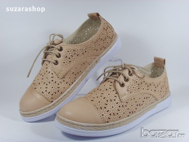 Дамски обувки от естествена кожа- 1719-1, снимка 3 - Дамски ежедневни обувки - 17795626