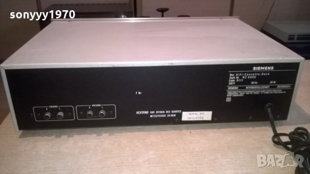 siemens rc 6006 hifi deck-внос швеицария, снимка 10 - Декове - 24508381