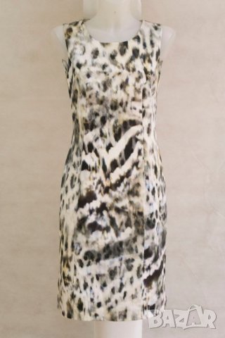 Памучна рокля в леопардови шарки марка Conquista - S, снимка 2 - Рокли - 21670859