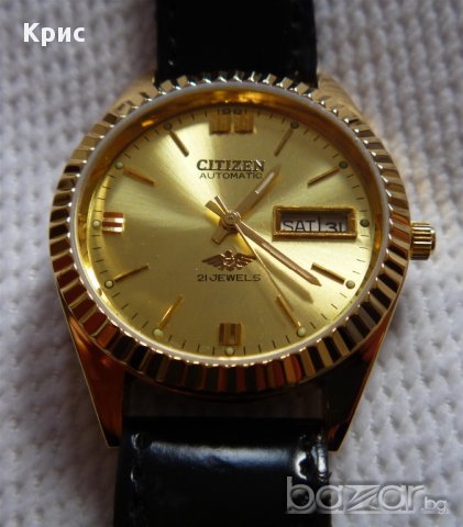 Ръчен часовник Цитизен Автомат, Citizen Automatic 21 Jewels, снимка 2 - Мъжки - 12417192