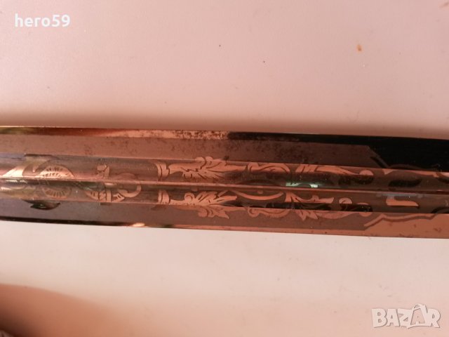 Немски морски кортик 2 св. война-отлично състояние/кинжал сабя нож/, снимка 11 - Антикварни и старинни предмети - 24055166