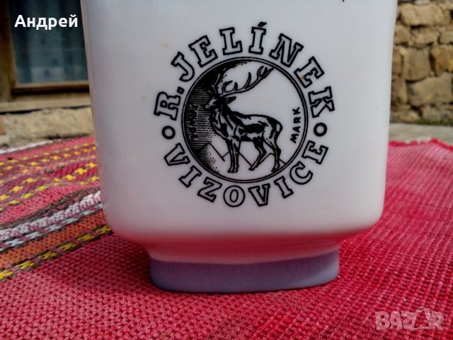 Стара порцеланова каничка сувенир, снимка 2 - Антикварни и старинни предмети - 22822295