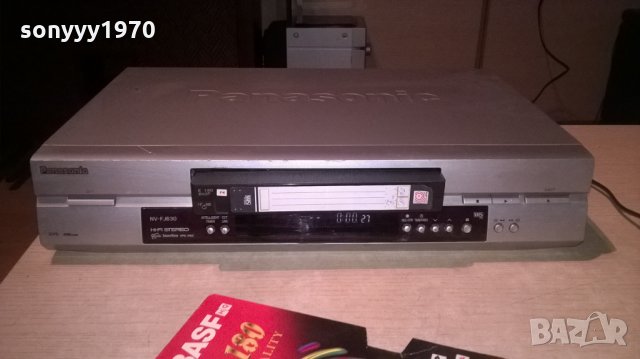 panasonic nv-fj630 hifi stereo video, снимка 2 - Плейъри, домашно кино, прожектори - 23377765