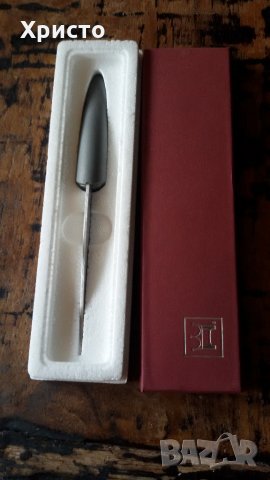 линия метална канцеларска с нож за писма произведени в Германия, дизайнерски, в подаръчни кутии, снимка 7 - Ученически пособия, канцеларски материали - 22549050
