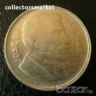 10 центаво 1954, Аржентина, снимка 2 - Нумизматика и бонистика - 15764149